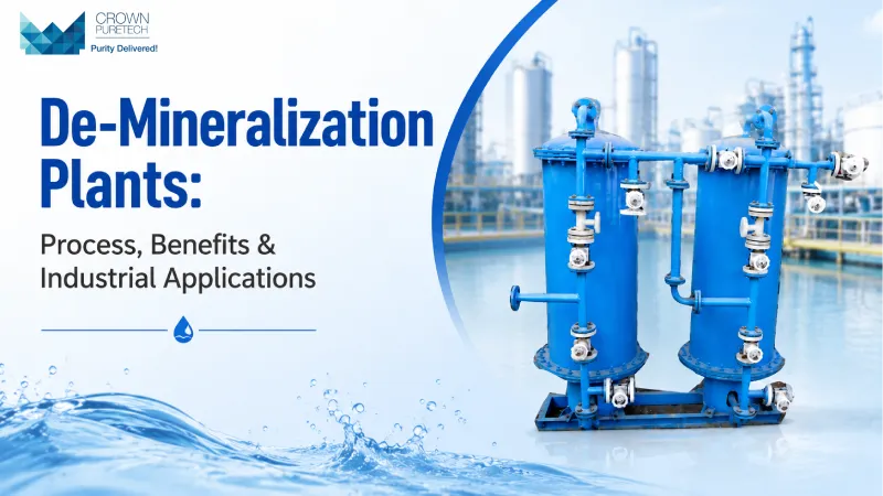 De-Mineralization Plants: Process, Benefits & Industrial Applications