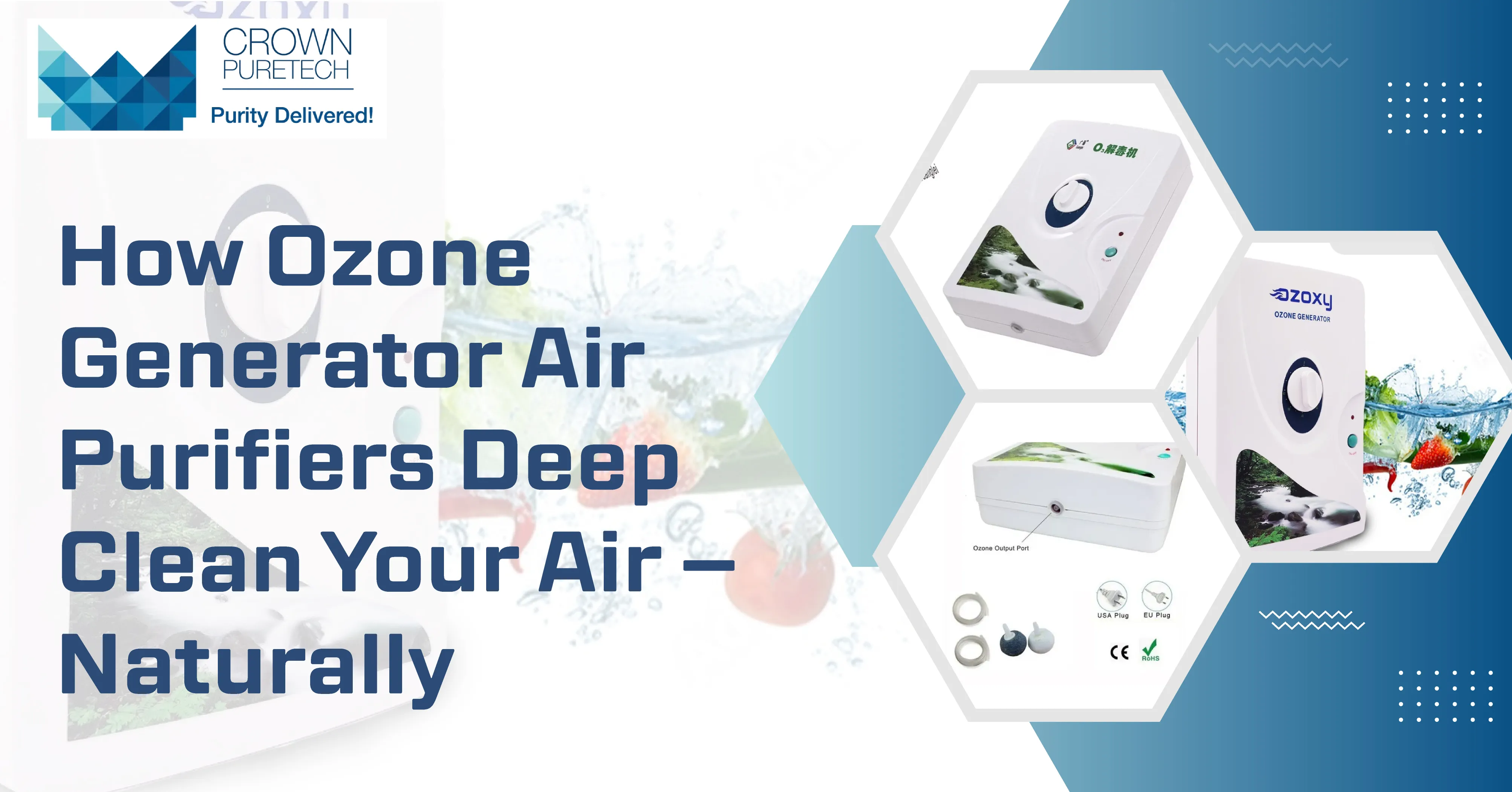 How Ozone Generator Air Purifiers Deep Clean Your Air – Naturally