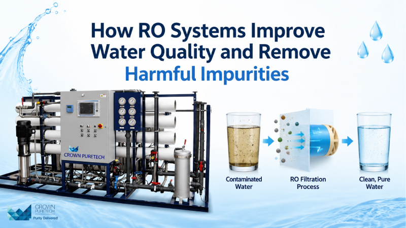 How RO Systems Improve Water Quality and Remove Harmful Impurities