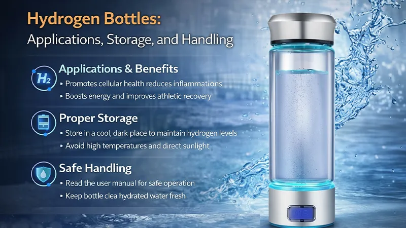Hydrogen Bottles: Applications, Storage, and Handling Explained