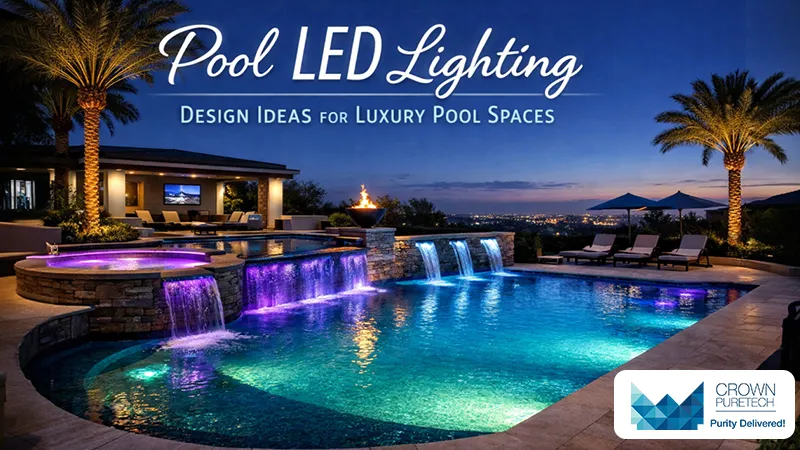 Pool LED Lighting Design Ideas for Luxury Pool Spaces