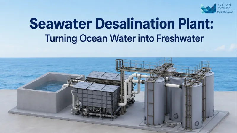 Seawater Desalination Plant: Turning Ocean Water into Freshwater