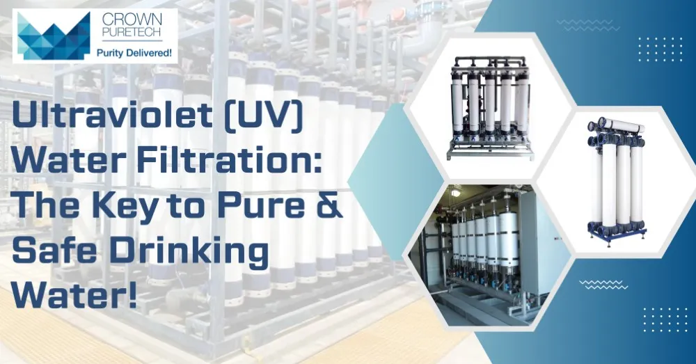 Ultraviolet (UV) Water Filtration: The Key to Pure & Safe Drinking Water! - Crown Puretech