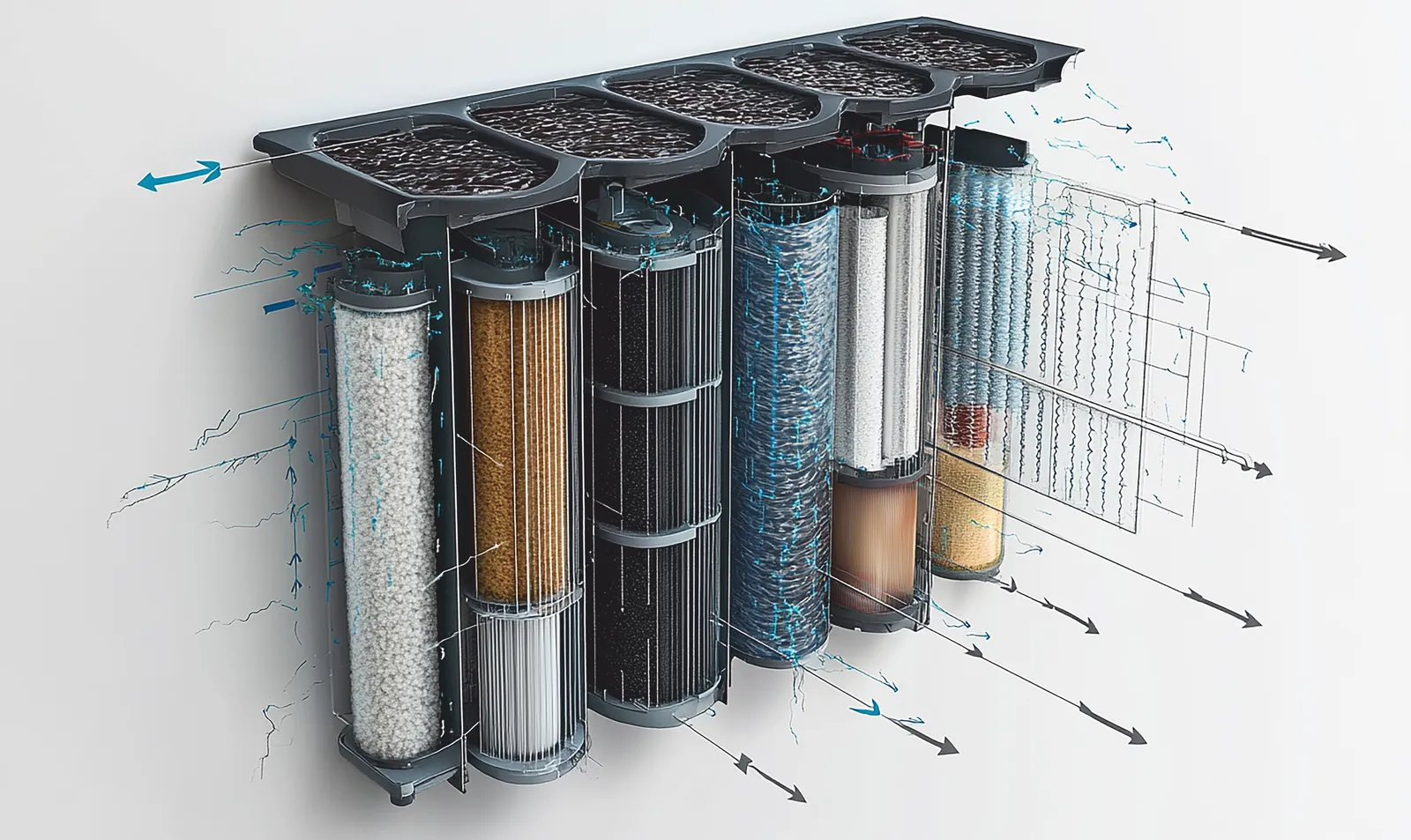 Filter media for water treatment