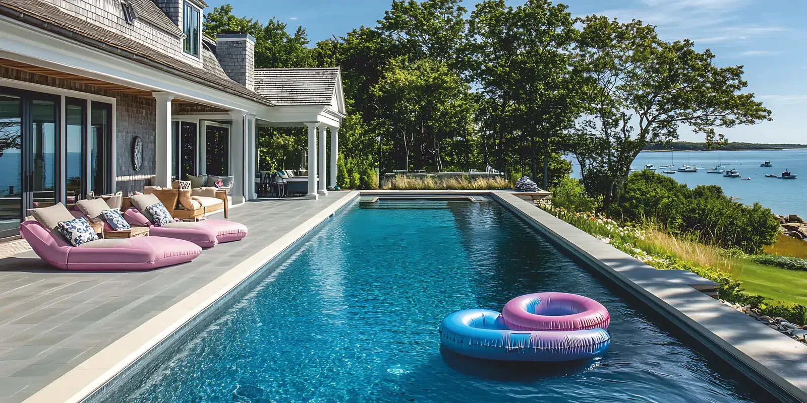 Private villa swimming pool